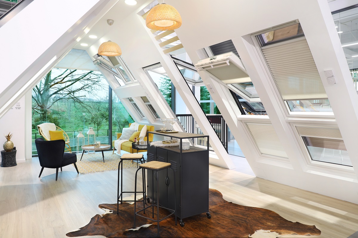 exposición de velux ático